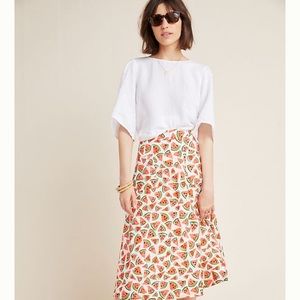 Anthropologie colloquial skirt